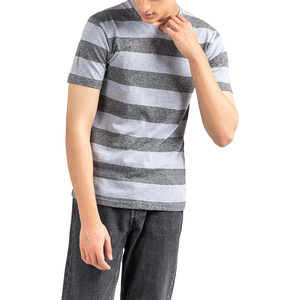 Camisa Formal Sajjawal para Hombre, con Logotipo Frontal, 100% Algodón, Corte Holgado, Cuello Redondo, Manga Corta, Anti-Pilling, Patrón de Letras, Serigrafía - Product Image 4