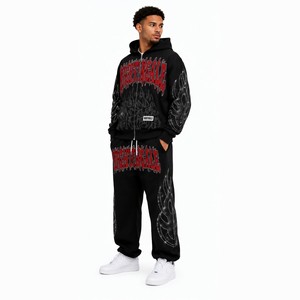 Sudadera con Capucha Personalizada para Hombre 2026, Cortavientos, Transpirable, de Algodón Orgánico, con Estampado Gráfico de Letras y Números, con Cordón Ajustable en la Parte Delantera - Product Image 3