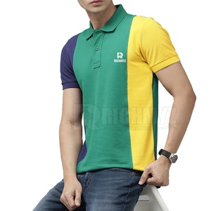 New Design Oversized Men's for <b>Polo</b> <b>Shirts</b> Polyester/Cotton Jersey O-Neck Embroidered Breathable Quick Dry Printed Pattern Made - Product Image 3