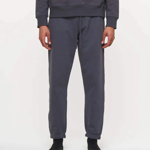 Ensemble deux pièces pour homme, sweat-shirt et pantalon légers en tissu délavé uni, tendance, décontracté, pour le sport et les activités de plein air - Product Image 6