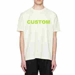 T-shirt graphique personnalisé pour homme, en coton, coupe oversize, imprimé, décontracté, streetwear, été, haut tendance, t-shirt graphique oversize pour homme - Product Image 2