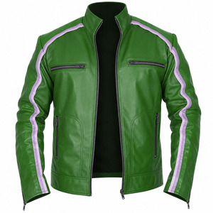 New Style <b>Men</b> <b>Leather</b> Winter <b>Jacket</b> Wholesale Price Top Quality Online Selling Fashionable <b>Men</b> <b>Leather</b> <b>Jacket</b> Outdoor Wear - Product Image 5