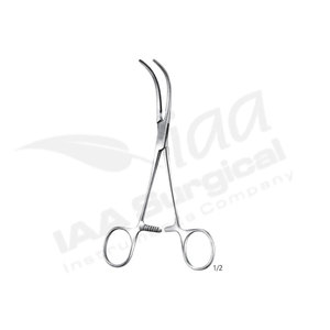 Pinza Vascular Manual Reutilizable de Acero Inoxidable para Procedimientos de Cirugía Cardiovascular y Vascular, Uso Hospitalario - Product Image 6