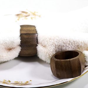 Anneaux de serviette en bois de qualité supérieure, élégants et économiques, pour table de salle à manger, mariage, fête, par M/S SHAAD HANDICRAFTS - Product Image 5