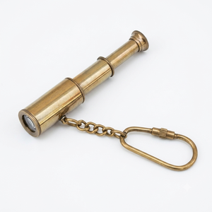 Llavero de Telescopio de Latón Hecho a Mano, Llavero de Gafete Náutico, Accesorio de Bolsillo Estilo Vintage, Regalo Marítimo, Artesanía Metálica Coleccionable - Product Image 2