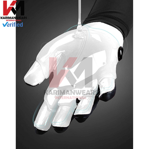 Junior American Football Gloves Custom Logo Professional High-Grip <b>Sticky</b> Silicone Palm Training Gear Factory Direct Wholesale - Product Image 2