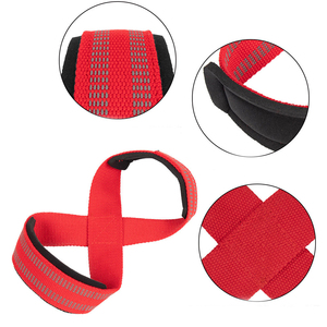 Sangle de musculation Misha Sports Fitness en coton réglable, légère, respirante et antidérapante, design en forme de 8 pour la force - Product Image 6