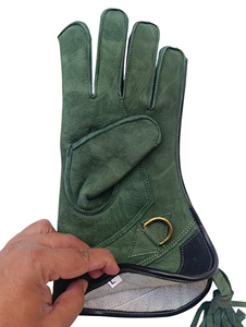 Guantes de Cetrería Falcon 2026, Guantes de Cuero Personalizados de Alta Calidad para el Crianzamiento de Halcones y la Manipulación de Aves - Product Image 6
