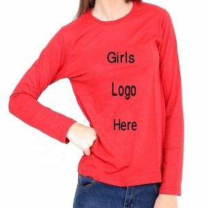 Camiseta estampada informal de alta calidad para niñas, manga larga y cuello transpirable, directa desde Bangladesh, para niños, Tops, grupo de edad - Product Image 3