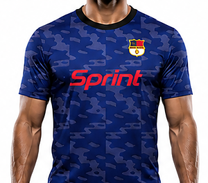 Uniforme de Fútbol Personalizado Unisex de Manga Corta, Poliéster/Algodón, para Partidos Deportivos, Entrenamiento, con Impresión Sublimada - Product Image 2