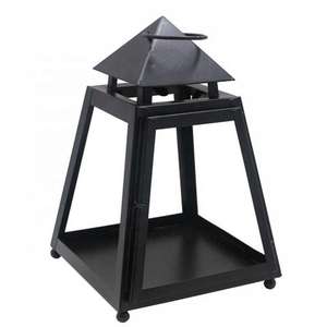 Linterna ligera hecha de alambre para el hogar, villas, iluminación de suelo y mesa, uso decorativo, portavelas de metal. - Product Image 3