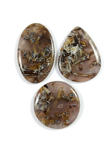 Cabujones de Ágata Natural en Barra, los Más Vendidos, Cabujones de Cristal Auténticos para Joyería de Plata, Cabujón de Ágata - Product Image 3