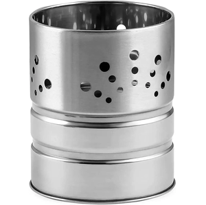 Soporte para cucharas de acero inoxidable color plata al precio más bajo, soporte para utensilios de cocina, cuchara para cubiertos con un precio increíble - Product Image 1