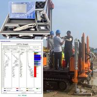 Máquina de Prueba de Capacidad de Carga del Suelo Geotécnico, Equipo de Perforación CPT/CPTU sobre Orugas