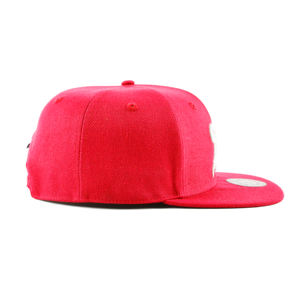 Casquette de baseball structurée à 6 panneaux réglable, personnalisée par le fabricant, haut de gamme, rouge, style hip-hop, pour hommes et femmes, idéale pour le sport et les activités de plein air, vente en gros - Product Image 2