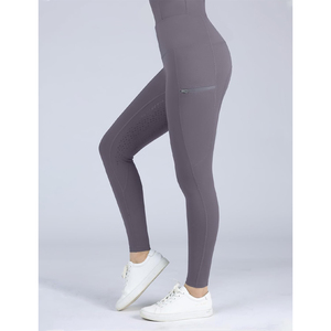 Leggings d'équitation personnalisés pour femmes, avec protection intégrale en silicone, pantalons d'équitation, jodhpurs - Product Image 3