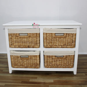 Artex Dong Thap fábrica Vietnam artesanías algas marinas cuerda agua Jacinto almacenamiento gabinete organizador - Product Image 4