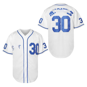 Camiseta de Béisbol Personalizada de Alta Calidad en Oferta, Color Sólido Estampado, Botones, Nombre y Número Cosidos, Unisex, 100% Poliéster - Product Image 4