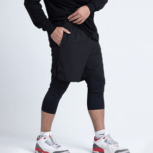 Shorts Awrah, shorts athlétiques modestes pour la salle de sport, la course à pied, l'entraînement et les activités sportives en plein air - Product Image 2