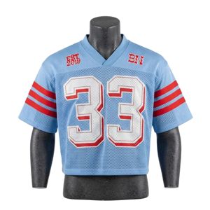 Camiseta de Fútbol Personalizada de Corte Holgado con Hombros Caídos, Estilo Boxy, con Malla y Estampado por Sublimación - Product Image 2