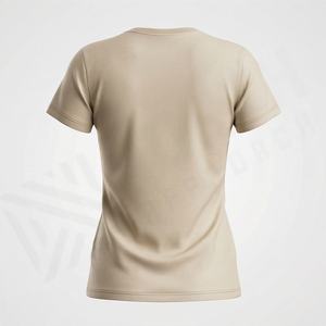 เสื้อยืดคอกลมแขนสั้นผู้หญิง สีตามสั่ง ผ้าซาตินโพลีเอสเตอร์ 100% หนัก 260 กรัม พิมพ์ลายกราฟิกสำหรับฤดูร้อน คุณภาพสูง - Product Image 2