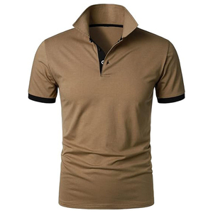 Camiseta Casual Personalizada para Hombre, Tejida, 100% Algodón, Antiarrugas, Manga Corta, Corte Regular, Transpirable - Product Image 1