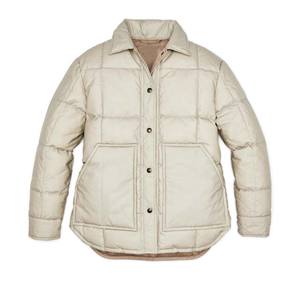 Chaqueta Acolchada de Punto Ligera y Transpirable para Mujer, Personalizada OEM, Rellena de Poliéster, Resistente al Viento, para Invierno, con Bordado para Actividades al Aire Libre - Product Image 1