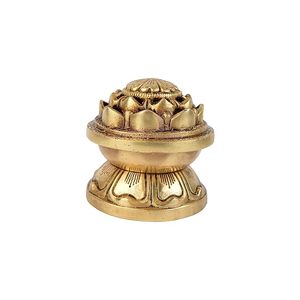 Brûleur d'encens en métal de qualité supérieure avec motifs arabes pour une fragrance luxueuse de la maison et une décoration culturelle - Product Image 6