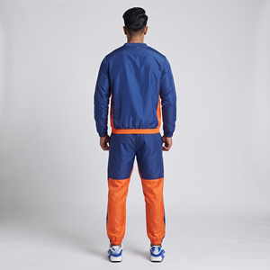 Survêtement pour homme avec coupe-vent, coupe-vent de qualité supérieure pour homme, résistant à l'eau, col rond, ensemble coupe-vent pour homme - Product Image 2