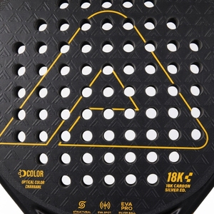Raquette de padel Teardrop en carbone graphite 18K, motif de cordage 18x20, absorption des chocs, professionnelle, intermédiaire - Product Image 4