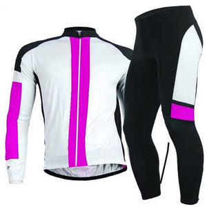 Conjunto de Jersey y Culotte de Ciclismo para Mujer, de Alta Calidad, para Verano, para Bicicleta de Montaña, Anti-UV, Uniforme de Ciclismo de Equipo - Product Image 6