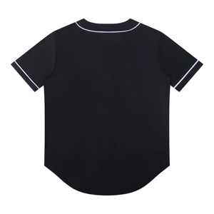 Maillots de baseball personnalisés pour hommes, vente en gros, chemises à manches courtes boutonnées, uniformes sportifs hip-hop, grandes tailles, respirants, anti-UV - Product Image 5