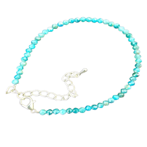 Wholesale AAA-Grade Engraved Turquoise Anklet <b>Bracelet</b> Natural Gemstone Crafts <b>Healing</b> Pattern Starch - Product Image 1