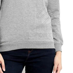 Sweat-shirt d'hiver imprimé pour femme, coupe-vent, séchage rapide, style streetwear - 100 % coton, écologique, logo personnalisable sur le devant, tailles variées - Product Image 6
