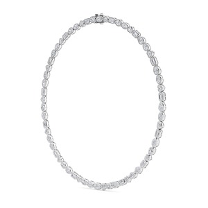 Impresionante Collar de Diamantes Cultivados en Laboratorio en Oro Rosa de 10K con Múltiples Formas, 24.54 CTW, 16 Pulgadas - Product Image 2