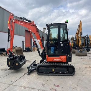 Mini Excavadora Kubota Usada de 2 Toneladas a Precio Económico, Mini Excavadora Kubota U20 Original de Japón Usada, Excavadora Kubota U20 en Venta - Product Image 4