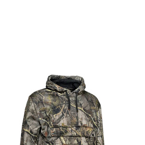 เสื้อฮู้ดผู้ชายแบบสวมใส่สบาย พิมพ์ลายฤดูหนาว พร้อมกระเป๋าซิป รับผลิตแบบ OEM ODM ขายดี พร้อมเทคนิคการปัก 3 มิติ - Product Image 5