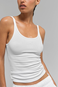 Camiseta Deportiva sin Mangas para Mujer, Color Sólido, Ropa Deportiva Activa - Product Image 3