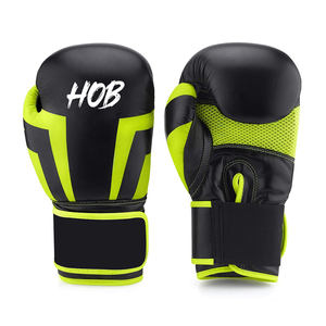 Guantes de Boxeo Negros de Nuevo Estilo, de Alta Calidad, con Logotipo Personalizado, de Piel de Vaca, para Adultos, 2026, Transpirables, al por Mayor - Product Image 3