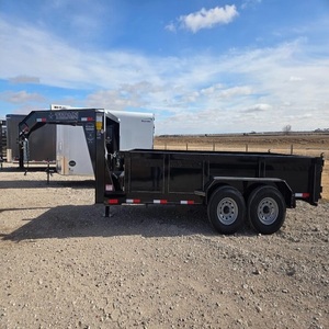 Fairly Used And High Quality 7x14 Heavy-Duty Dump <b>Trailer</b> with Ramps Cargo & Utility <b>Trailers</b> - Product Image 1