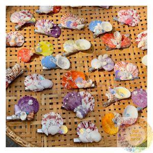 Natural Seashell Hair Claw Clip Handmade Coastal Shell Accessory Eco Friendly Sustainable Beach Style Hair Holder Wholesale - Product Image 6