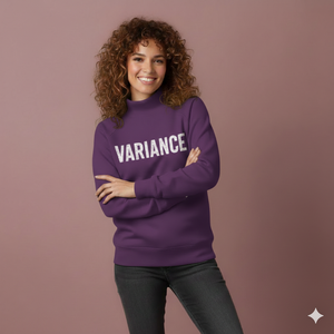 Suéter de punto oversize de cuello simulado para mujer, estilo progresivo de invierno, con forma definida y textura de tela suave como una nube. - Product Image 1