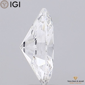 Diamant de laboratoire CVD de forme ovale de 3,50 carats, certifié IGI, couleur D, clarté VVS2, pour couronne haut de gamme - Product Image 3