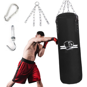 Équipement d'entraînement professionnel pour le kickboxing : Sac de frappe robuste à suspendre pour la pratique de la boxe - Product Image 1