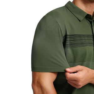 Camisa Deportiva de Golf para Hombre, Manga Corta, Corte Regular, Estilo Casual de Negocios, Tela de Algodón Suave, con Botones, Color Sólido, para Uso Diario - Product Image 4