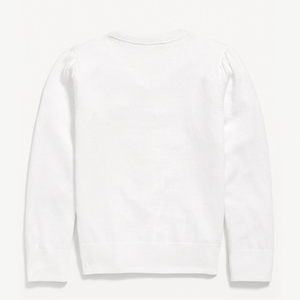 เสื้อสเวตเตอร์คอวีสีดำ แขนยาว สวมหัว แบบชุดนักเรียน พร้อมโลโก้สั่งทำ - Product Image 6