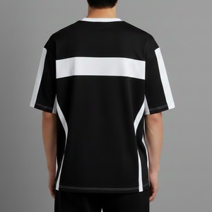 Men Oversize T Shirt Men Fashion Cotton <b>Baggy</b> Fit Streetwear Casual Wear Soft Lightweight Comfortable Daily Outfit - Product Image 2