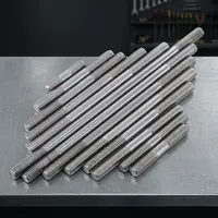 High Performance 24 MM Stainless Steel Fully Threaded Half Thread Rod Steel Rod Bar Durable Anti Corrosion Aluminum Fastener