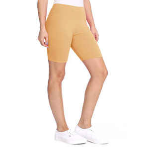 Wholesale Plus Size Biker Yoga Running Shorts Mid Waist Stretchy Breathable Quick Dry Compression Fit Shorts - Product Image 3