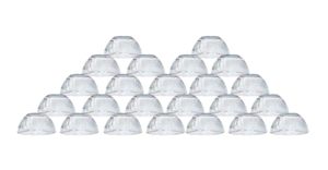 Bols de service en verre borosilicate, ronds, transparents, pour desserts, sans plomb ni cadmium, bols à collation et à soupe pour la cuisine - Product Image 2
